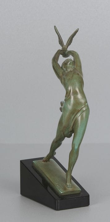 Le Faguays, Pierre (1892-1962): ballerina in bronz