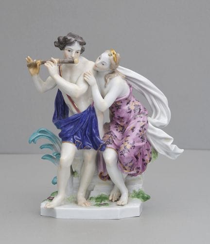 Conjunto de figuras de Meissen «Acis y Galatea», p