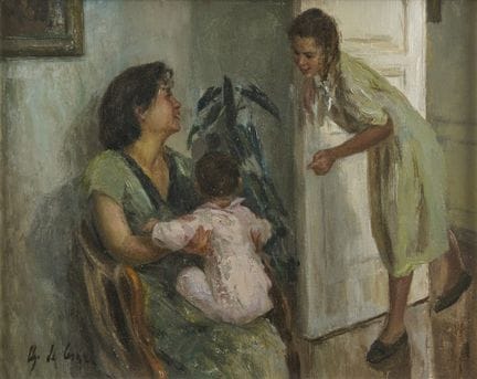De Cesare, Ugo (1950): Mother with a Toddler
De Ce