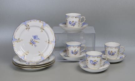 KPM Berlino, Neuzierat, Bleu Mourant, 4 servizi da