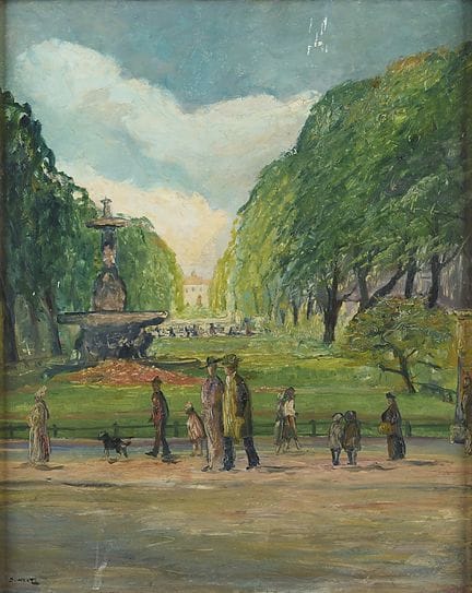Weitz, Jakob (1888–1971): Corneliusplatz, Düsseldo