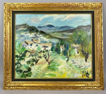 Yvon GRAC (1945)
Le Plan d'Entrevaux
Huile sur toi