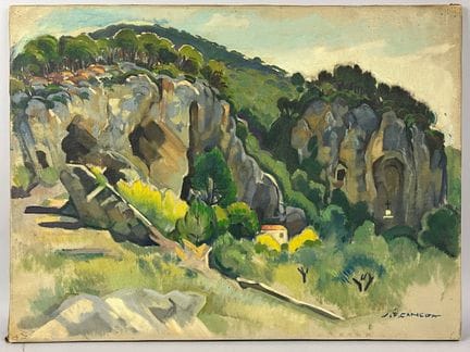 Jean-Frédéric CANEPA (1894-1981)
Paysage de campag