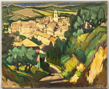 Jean-Frédéric CANEPA (1894-1981)
Paysage provençal