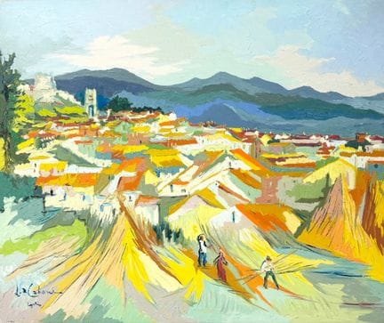 Louis-André CABANE (1915-1988)
Le village de Cogol