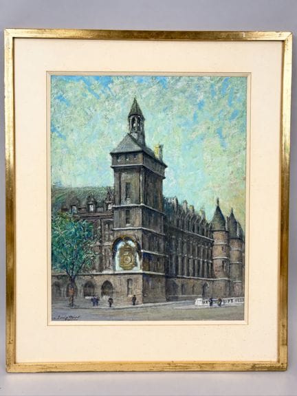 Louis ORR (1879-1966)
La Conciergerie à Paris 
Pas
