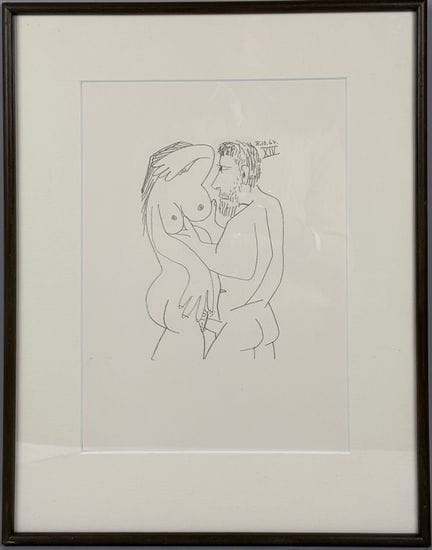 Pablo PICASSO (1881-1973)
Le goût du bonheur 
Lith