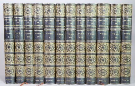 CORNEILLE Pierre. Ensemble de 12 Volumes.
Collecti