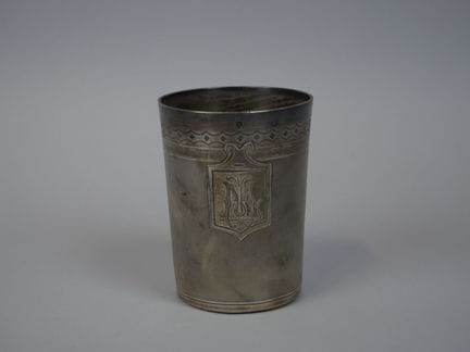 Timbal de plata maciza de 950 milésimas (sello de 