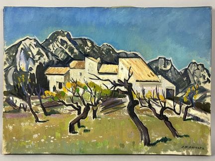 Jean-Frédéric CANEPA (1894-1981)
Paysage provençal