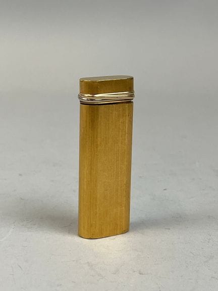 CARTIER, Must
"Trinity" lighter, yellow gold-plate