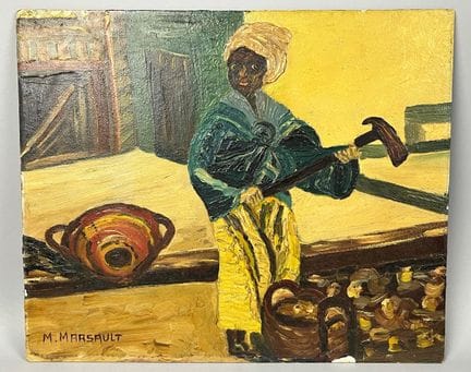 Marcelle MARSAULT (XXe siècle)
L'artisan dans son 