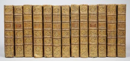 BUFFON. Ensemble de 13 Volumes.
Histoire Naturelle