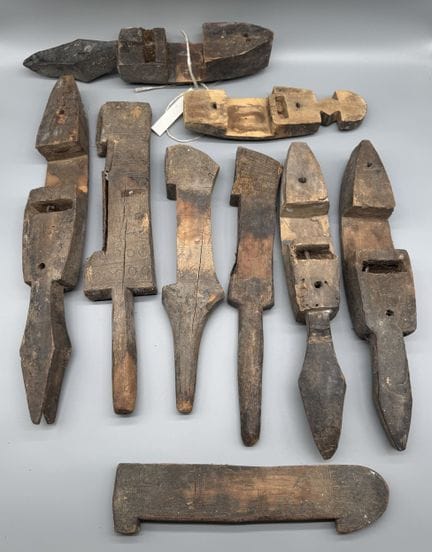 ENSEMBLE DE SERRURES DE GRENIER - Mali, Burkina Fa