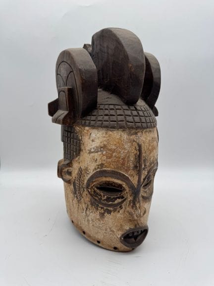 MASQUE HEAUME JANUS - Nigeria - Ibo
Première moiti