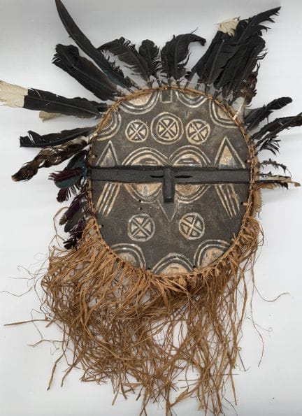 MASQUE CIRCULAIRE KIDUMU - République du Congo, Ga