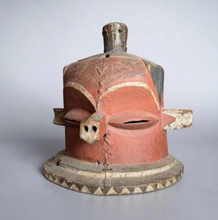 MASQUE HEAUME GIPHOGO (OU KIPOKO) - RD Congo - Pen