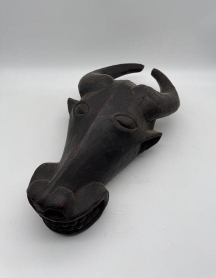 MASQUE-CIMIER BUFFLE - Cameroun - Bamileke
Fin du 