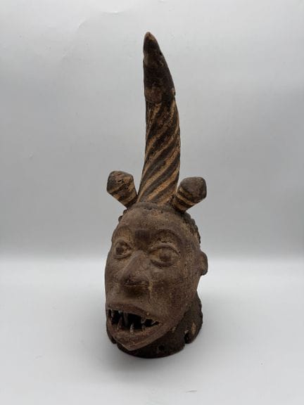 MASQUE CIMIER - Région Cross River, Nigeria - Boki