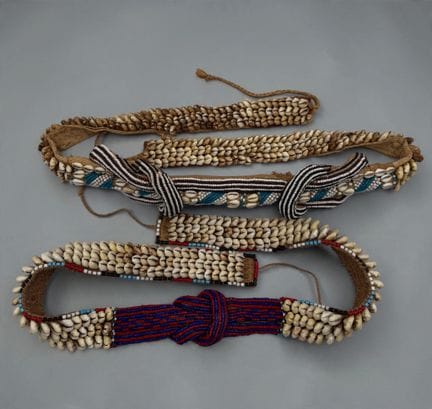 PAIRE DE CEINTURES D'APPARAT OU DE DIGNITAIRES - R