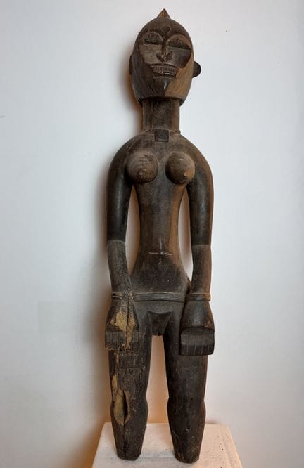 STATUE PILON FEMININE, DEBLE - Burkina Faso, Côte-