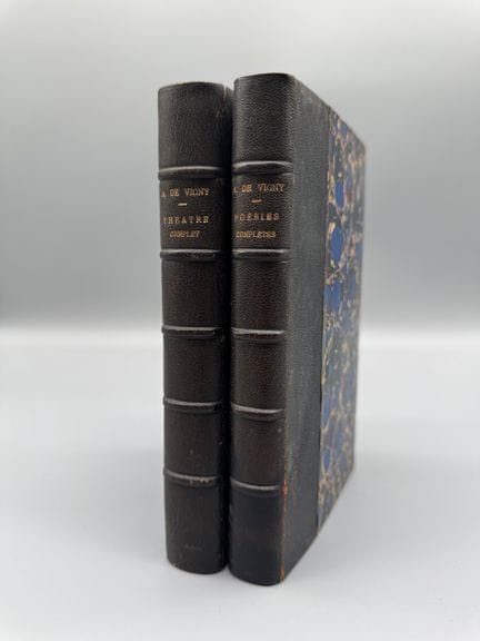 Alfred de Vigny (1797-1863)
Conjunto de dos obras 