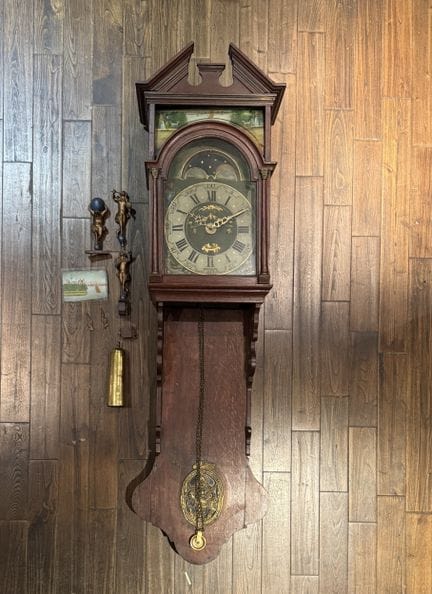 Horloge murale frisonne dite  staartklok  (XIX siè