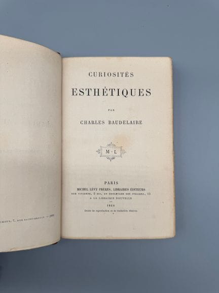 Charles Baudelaire (1821-1867) - Curiosidades esté