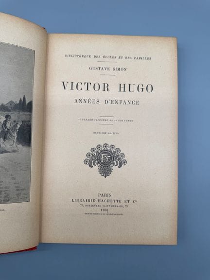 SIMON Gustave - Victor Hugo, gli anni dell’infanzi