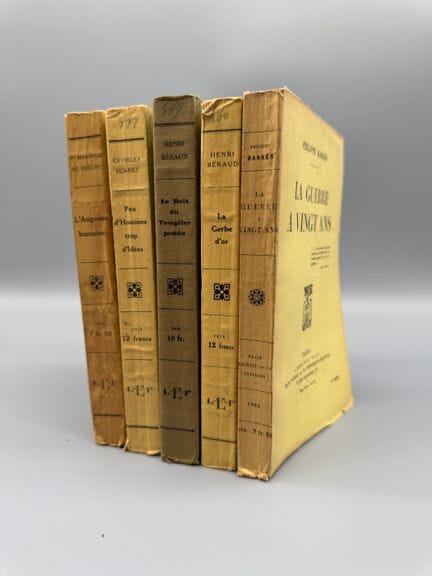 Collezione di 5 opere EO
- BERAUD Henri, Le Bois d