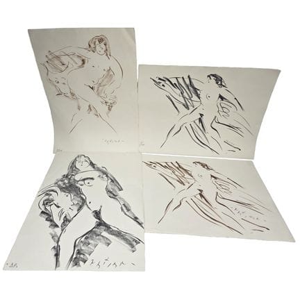 Reuben Nakian, American (1897-1986) Lot of 6 Signe