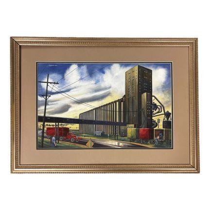 Kameron Kent (American, 20th Century) Painting Wat