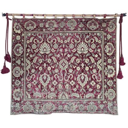 Antique Early 19th Century European Velvet & Gold 