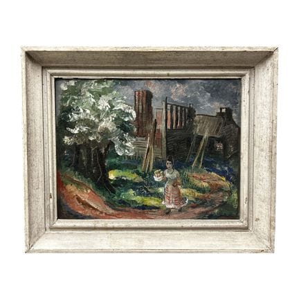 Louise Pershing (American, 1904-1986) Painting Oil
