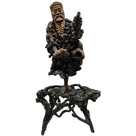 Chinese Antique 19th Century Large Traditional Roo
