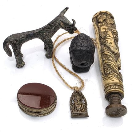 Interesting Group Lot of Objects Including an Anti