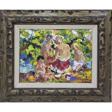 John E. Costigan, American (1888-1972) Painting Oi
