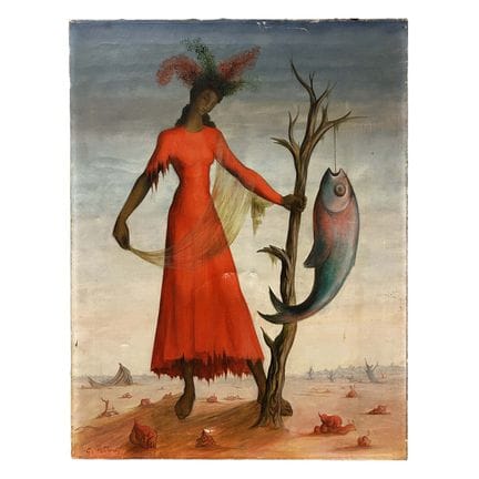 Gabor Peterdi (Hungarian American, 1915-2001) Pain