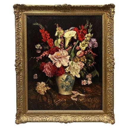 E. R Nash (American, 20th Century) Painting Oil on