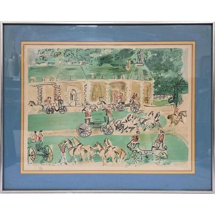 Raoul Dufy, French (1877-1953) Hand Colored Lithog