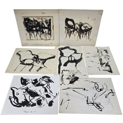 Reuben Nakian, American (1897-1986) Lot of 13 Pain