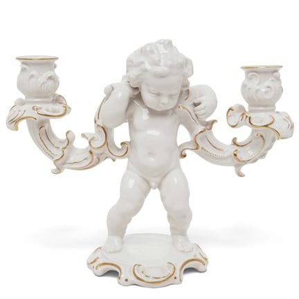 Chandelier en porcelaine « Chérubin » de Karl Tutt