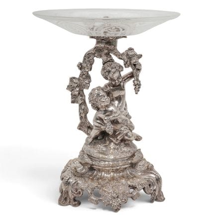 Sculpture figurative « Tazza » de style néo-rococo