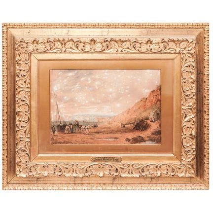 Joseph Murray Ince (gallese, 1806-1859) “La costa 