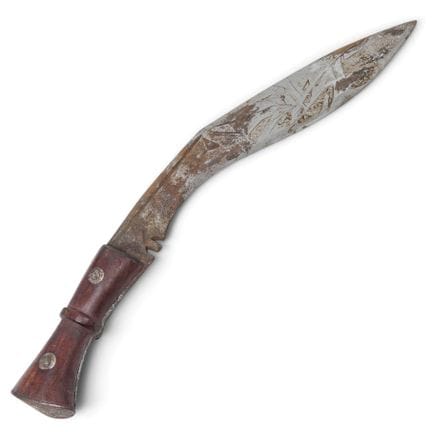 Traditional Nepalese Gurkha Kukri Knife with Leath