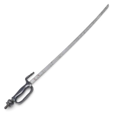 19th Cent. Blackened Hilt Sword 19th century Artis