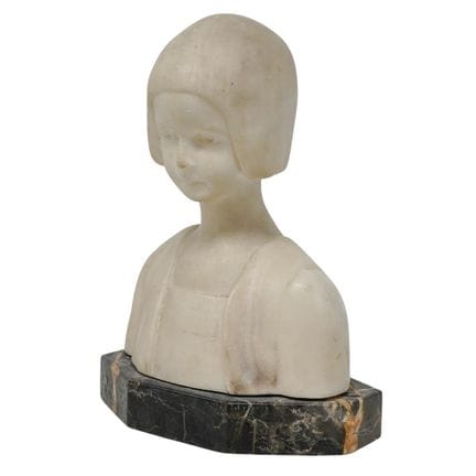 Rudolf Kuchler (Austrian, 1867- 1954) Alabaster Bu