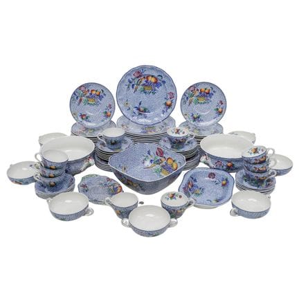 (94 pcs) Copeland Spode "George III" Porcelain Ser