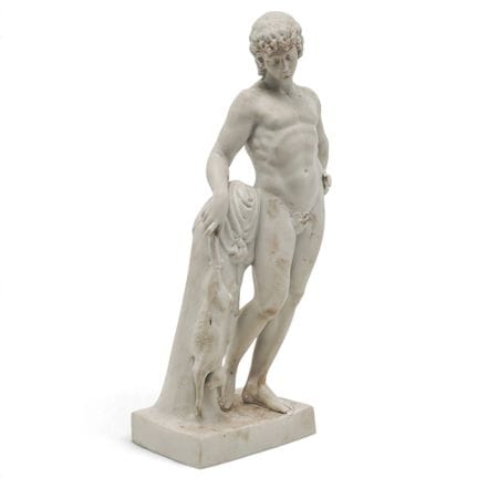 Hertwig & Co. Bisque Adonis Figurine Late 19th - E