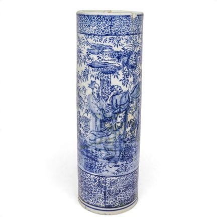 Chinese Blue and White Porcelain Umbrella Stand 20